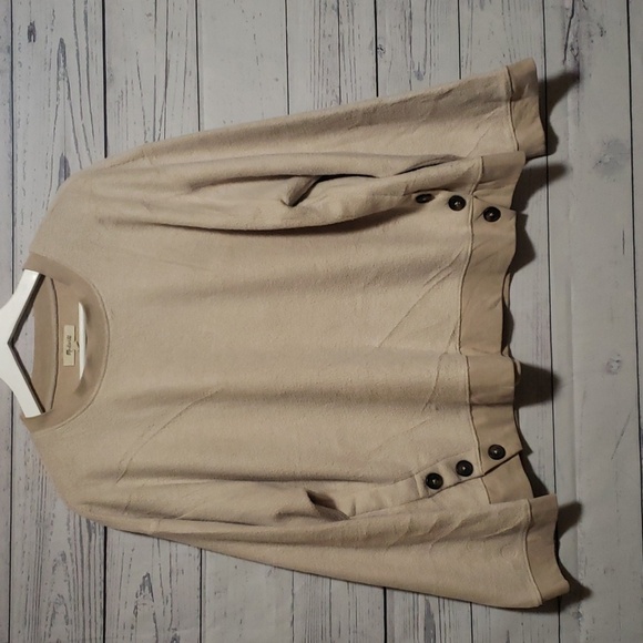 Madewell fleece sweater - Picture 1 of 7